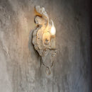 Applique murale rétro style américain avec bougie