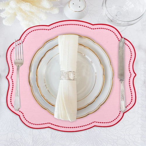 Serviette de table coton style washa lot 4 - vue 3 sur 7