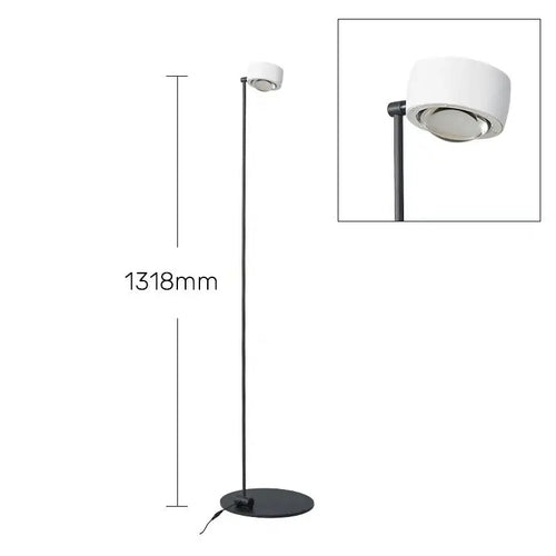 Minimalistische dimmbare Stehleuchte für moderne Dekoration - vue 9 sur 13