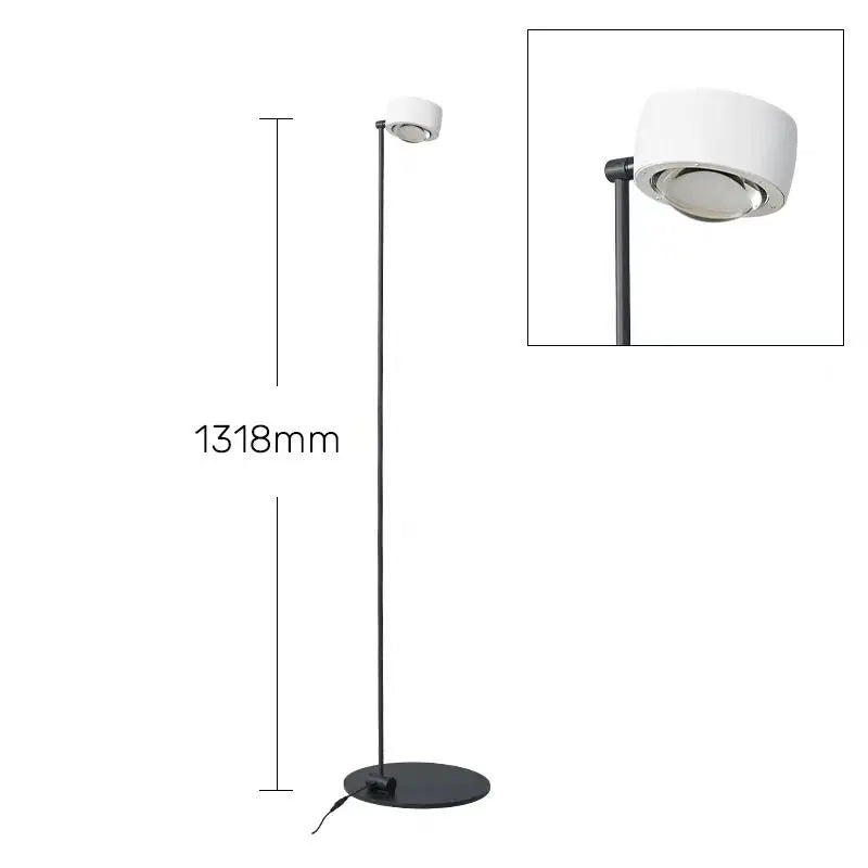 Minimalistische dimmbare Stehleuchte für moderne Dekoration - vue 8 sur 13