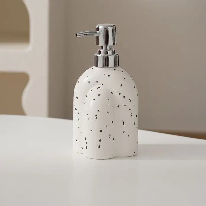 distributeur de savon en céramique pour shampoing et eau portable - vue 18 sur 21