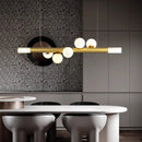 Luxuriöser Kronleuchter aus echtem Marmor im postmodernen Design für Bar