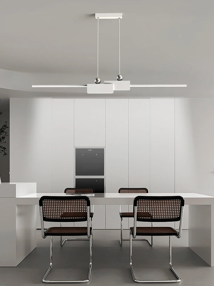 qiyimei lampes suspendues led modernes pour éclairage intérieur - vue 6 sur 11
