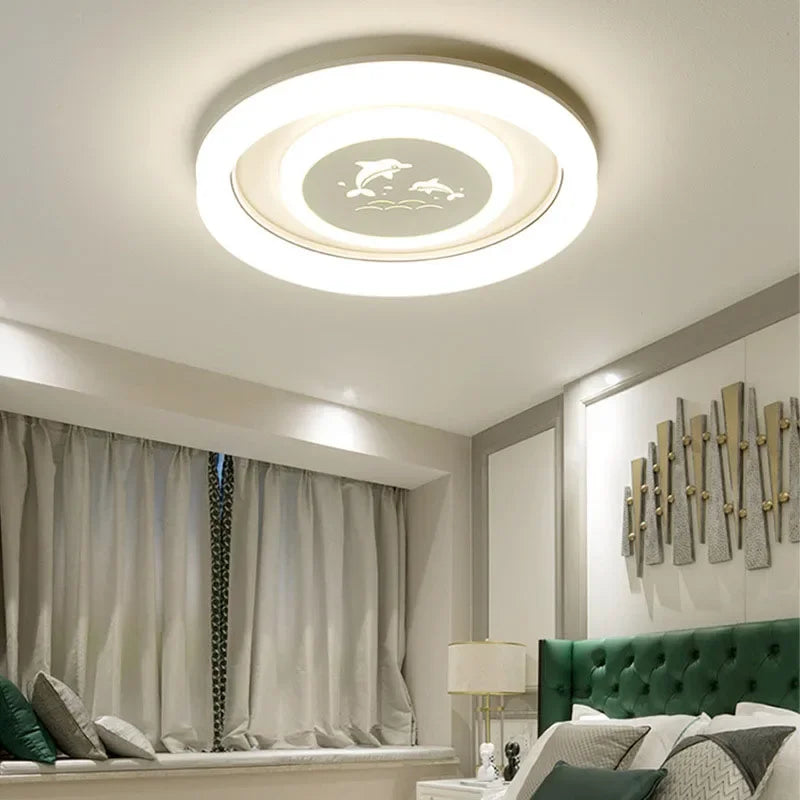 plafonnier led moderne pour décoration intérieure élégante et lumineuse - vue 5 sur 14