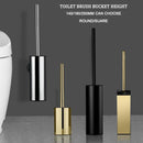 ensemble de porte-brosse de toilette durable et élégant pour salle de bain