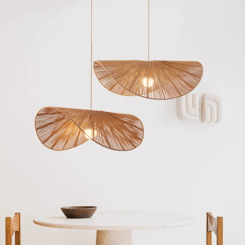 Lustre wabisabi japonaise faite à la main décorative - vue 11 sur 10