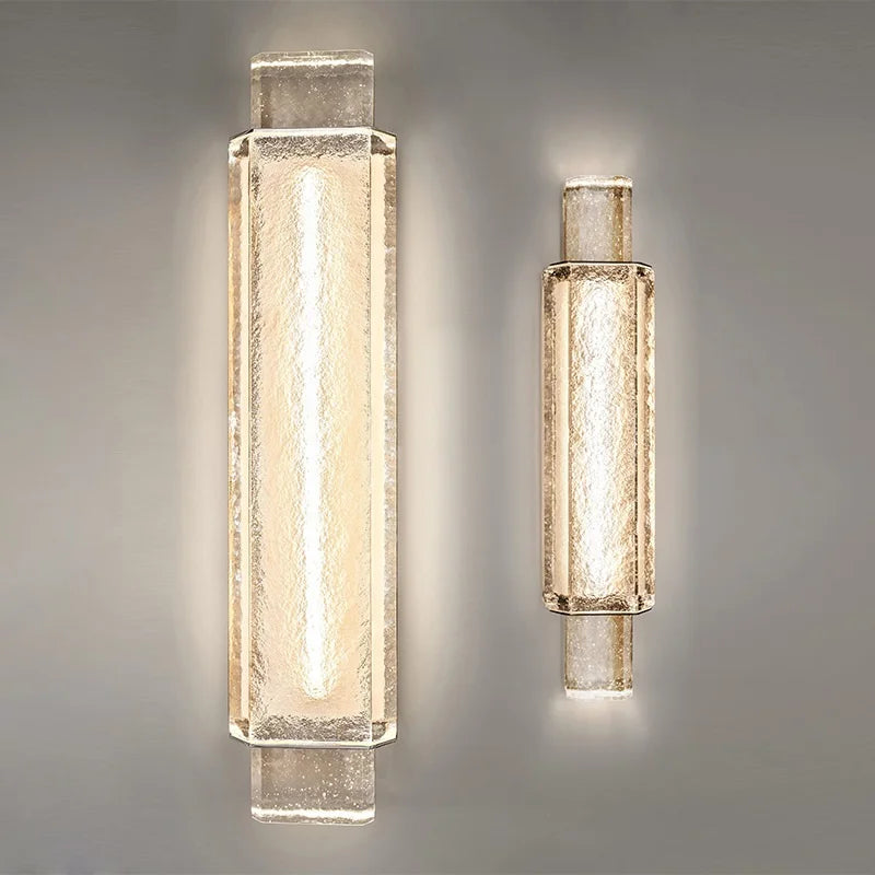 Style de luxe moderne créatif bulle LED monté appliques couleur or cristal verre chambre appliques murales - vue 3 sur 8