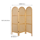 paravent en rotin pliable de style japonais mobile