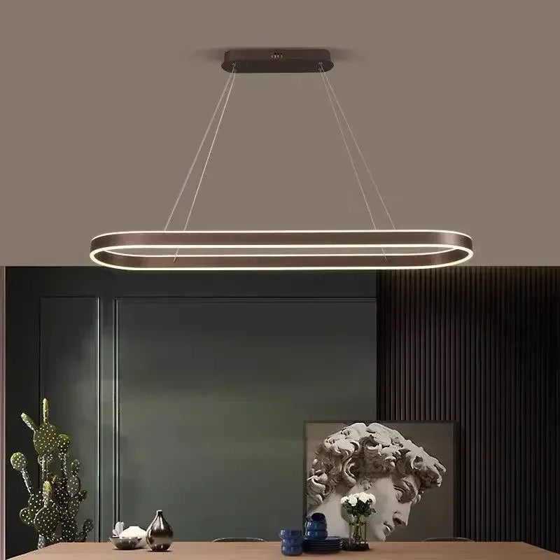 suspension à led moderne pour décoration intérieure élégante - vue 7 sur 19