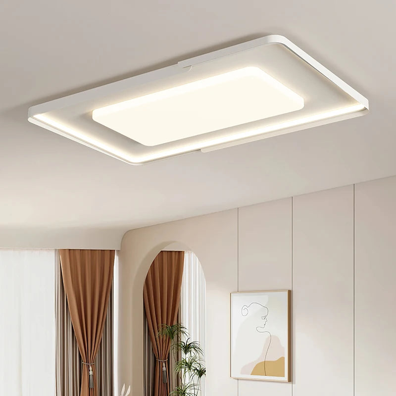 Moderne LED-Deckenleuchte dimmbar für alle Räume - vue 5 sur 12