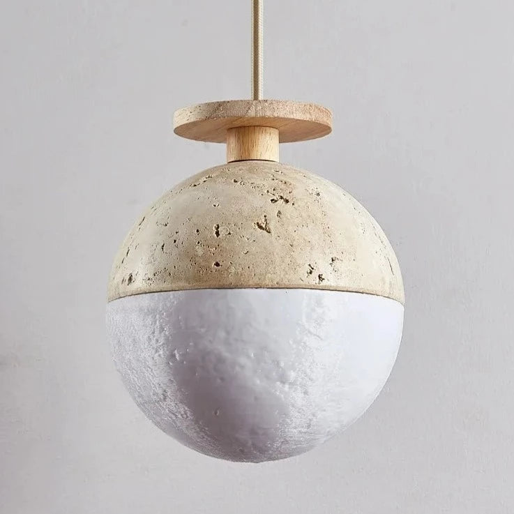Lampe suspension ronde chambre enfants - vue 6 sur 6