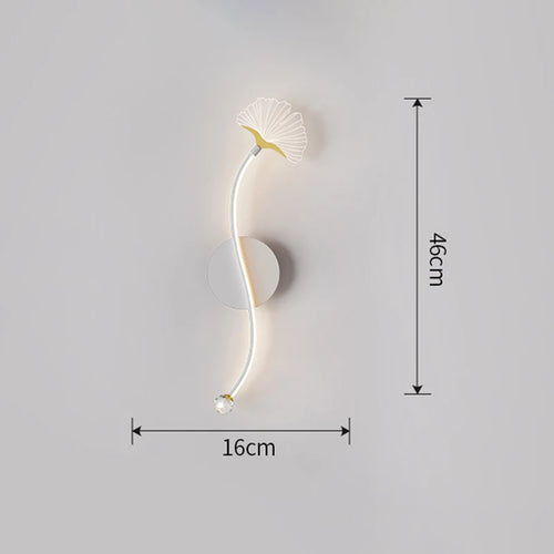 Moderne LED-Wandleuchte für elegante Innendekoration - vue 10 sur 15