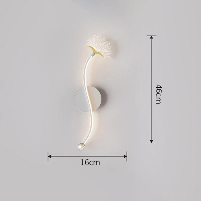 Moderne LED-Wandleuchte für elegante Innendekoration - vue 9 sur 15