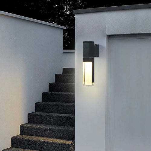 LED-Außenwandleuchte wasserdicht für Gartenbeleuchtung - vue 5 sur 8