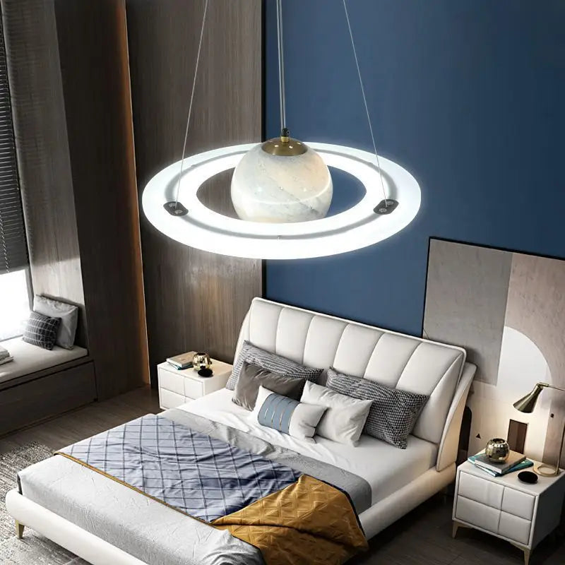 suspension planet earth pour chambre d'enfant astronaute étoile décorative - vue 5 sur 13