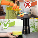 Automatic Soap Dispenser Kitchen, Foaming Soap Dispenser Bathroom, Foam Soap Dispenser Touchless for Bathroom Black