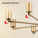 lustre moderne réglable en fer style satellite pour décoration