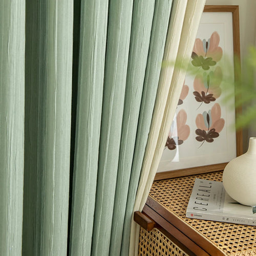 Rideau occultant moderne plissé isolation thermique salon chambre