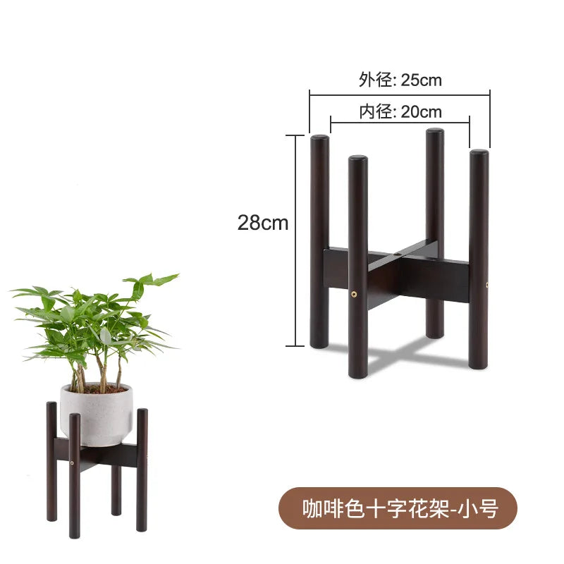 support en bois pour plantes et bonsaïs solide et durable - vue 14 sur 14