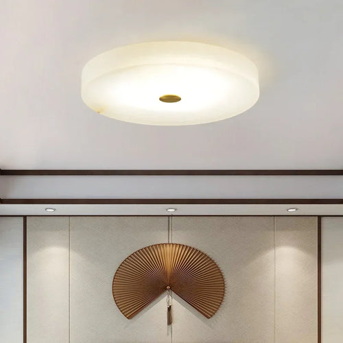 plafonnier en marbre naturel léger et luxueux moderne