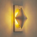 Moderne LED-Wandleuchte aus Marmor im Internetstil für Hotel, Café und Restaurant