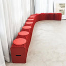 Creative and Environmentally Friendly Folding Retractable Low Stool, Fashionable Bench, Home and Restaurant, Paper Folding Chair