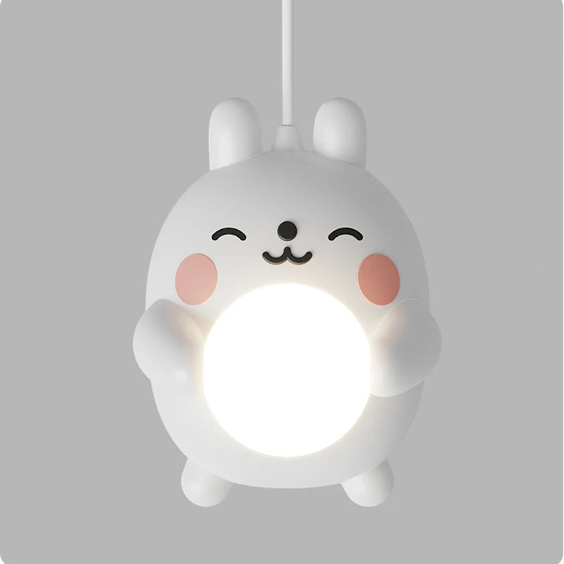 suspension dessin animé animal lapin ours pour enfants soins oculaires