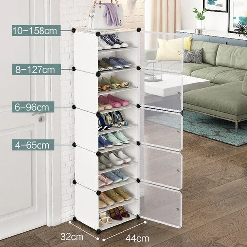 étagère à chaussures multifonction pour un meilleur rangement - vue 5 sur 9