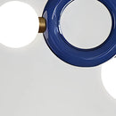 Art-Déco-Pendelleuchte aus Metall für ein elegantes Interieur