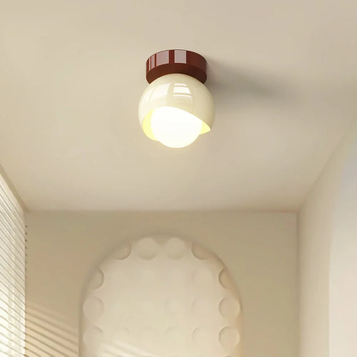 LED-Deckenleuchte im französischen Stil, kreativ und individuell - vue 4 sur 10