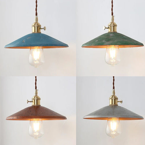 suspension rétro en fer pour décoration d'intérieur moderne - vue 2 sur 10
