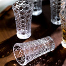 Ensemble 6 verres double paroi pour liqueurs cafe