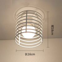 plafonnier moderne à leds style industriel vintage rétro loft