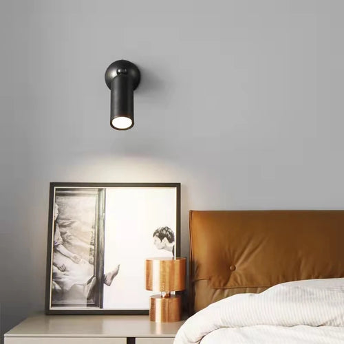 applique murale led en laiton moderne rotative avec gradation - vue 4 sur 8