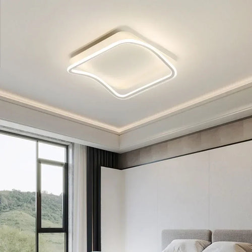 Moderne LED-Deckenleuchte für elegante und schlichte Innendekoration - vue 3 sur 12