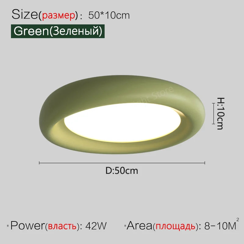 Moderne LED-Deckenleuchte für Schlafzimmer und Wohnzimmer