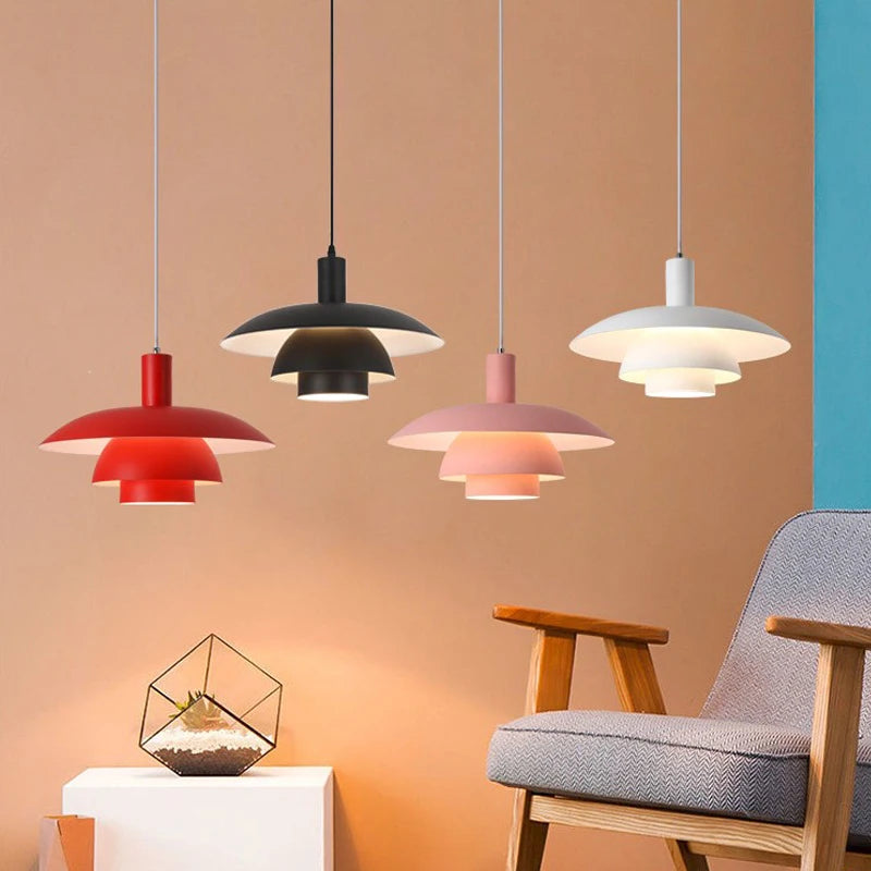 lustre danois créatif soucoupe volante pour café restaurant magasin - vue 6 sur 16