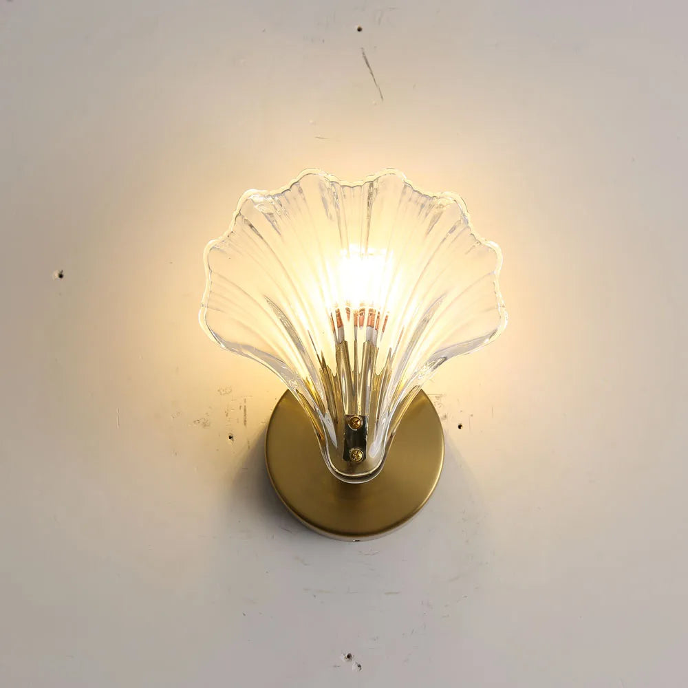 Design-Wandleuchte aus Glas für moderne Inneneinrichtung - vue 6 sur 12