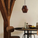 Kronleuchter aus massivem Holz im Vintage-Stil für die Innendekoration