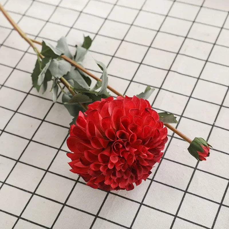 fleur artificielle marguerite rétro décoration mariage et fête - vue 9 sur 11