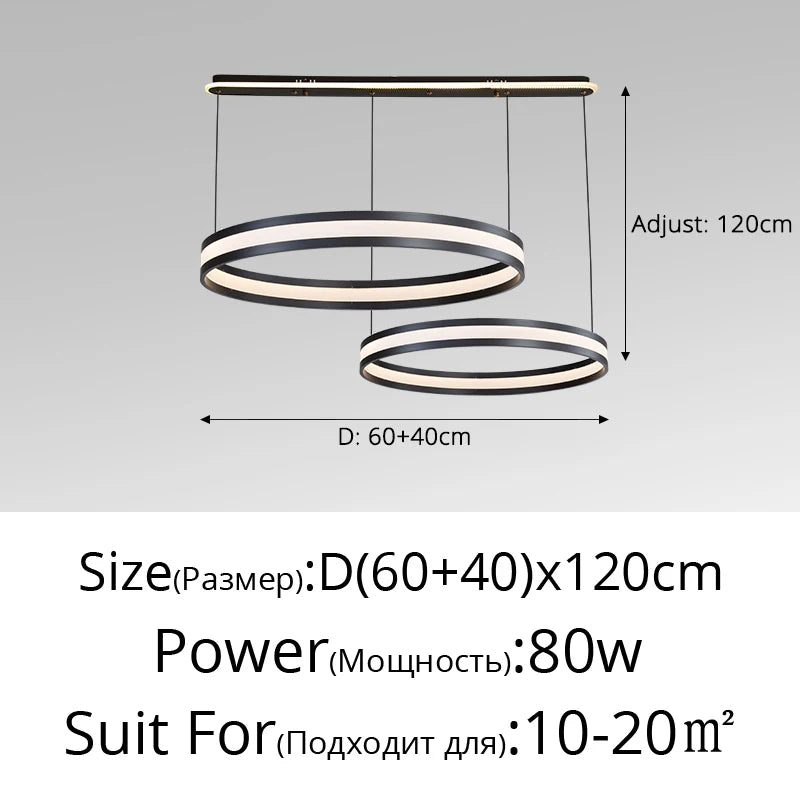 lustre minimaliste moderne italien pour une ambiance luxueuse - vue 15 sur 15