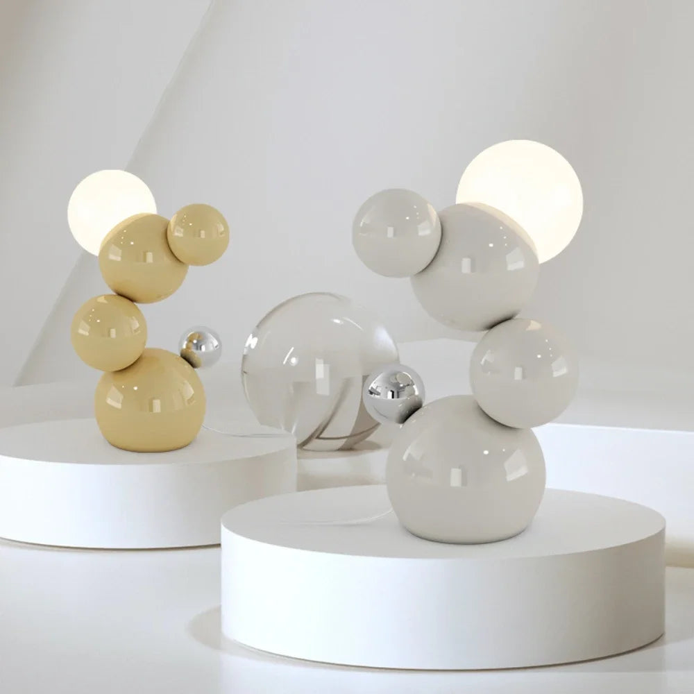 Dekorative nordische Tischlampe mit kreativem Design für ein elegantes Interieur - vue 6 sur 8