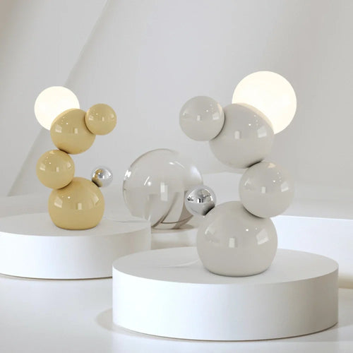 Dekorative nordische Tischlampe mit kreativem Design für ein elegantes Interieur - vue 6 sur 8