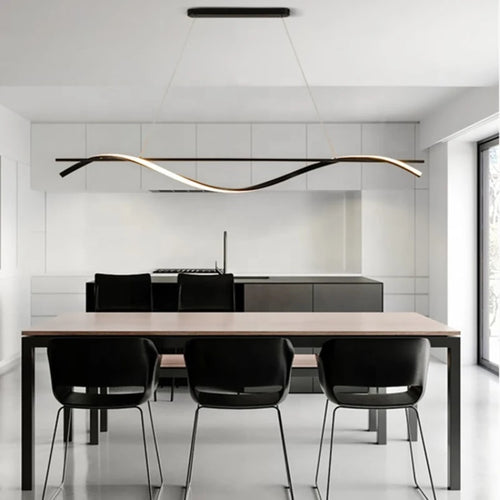 suspension en led design moderne pour décoration intérieure