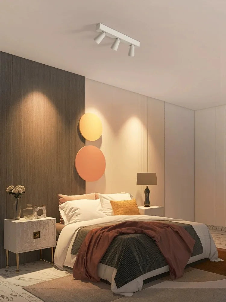 projecteurs led spot cob montés en surface moderne - vue 6 sur 8