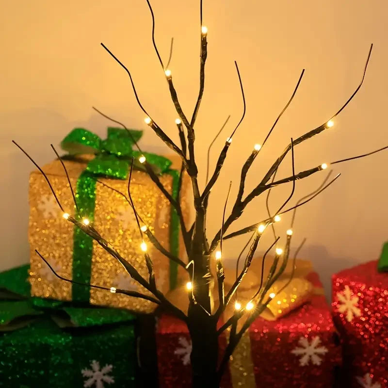Lampe à poser bonsaï arbre lumière 24 perles à LED - vue 5 sur 6