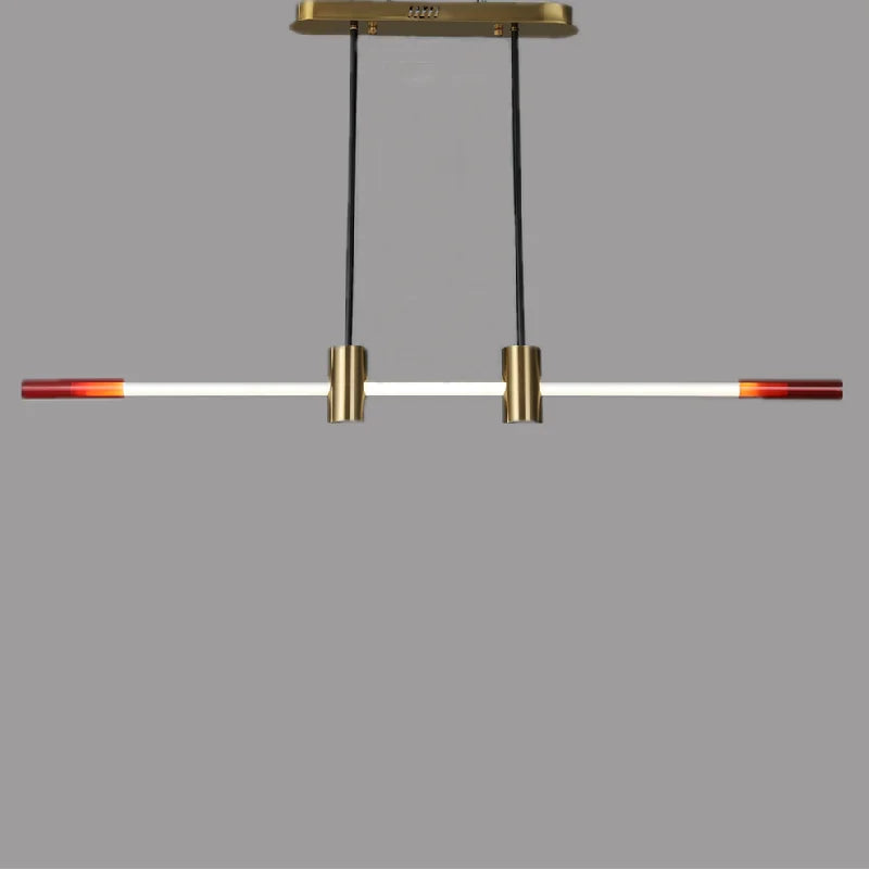 Lustre minimaliste à LED pour bars et restaurants modernes