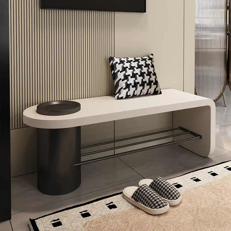 banc de rangement multifonction pour chaussures et autres objets - vue 2 sur 12