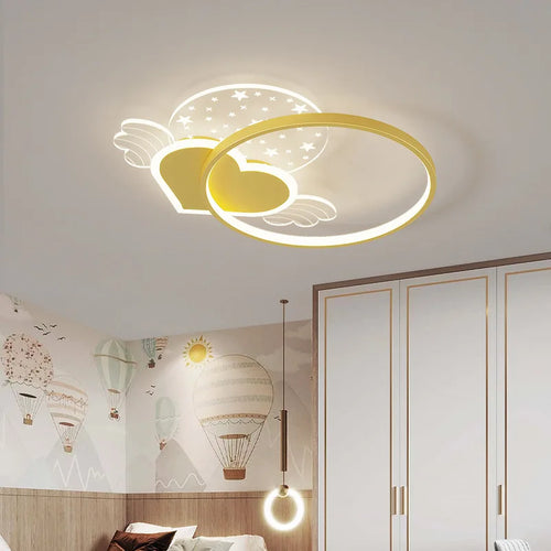 Moderne und romantische Deckenleuchte für das Kinderzimmer - vue 5 sur 6