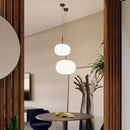 suspension scandinave grande boule de verre design moderne